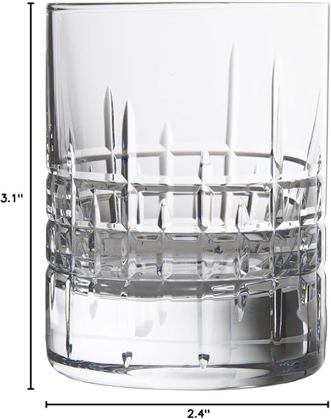 Schott Zwiesel Tritan Crystal Glass Distil Barware Collection Aberdeen Juice/Whiskey Cocktail Beverage Tumblers (Set of 6), 5.1 oz, Clear