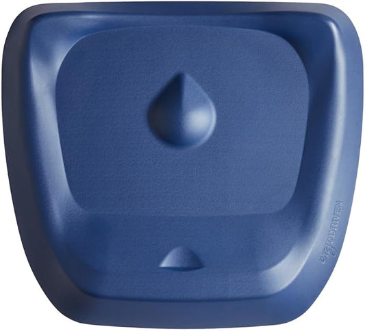 Ergodriven Topo Comfort Mat | Anti-Fatigue Standing Desk Mat | Calc Terrain | Denim Blue