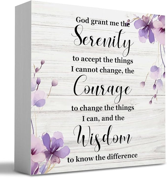 HTBIG Christian Motivational Office Decor Carefully Add Orchid Elements To The Atmosphere Design Scripture Suitable for Art Home Office Shelf Desk 5 x 5 Inch