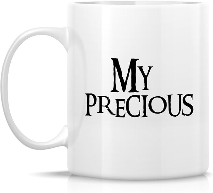 Retreez Funny Mug - My Precious Coffee Tea 11 Oz Ceramic Coffee Mugs - Funny, Sarcasm, Sarcastic, Motivational, Inspirational birthday gifts for friends, coworkers, siblings, dad, mom
