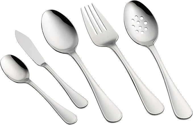 Tramontina 45 Piece Silverware Set - Firenze Utensils Set