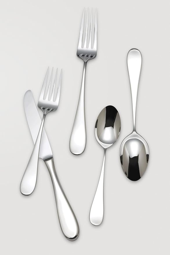 Reed & Barton Dalton 5Pc Flatware Place Setting, 5 Piece, Silver