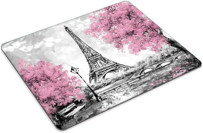 Eiffel Tower Mouse pad Customized Mousepad Non-Slip Rubber Base Mouse Pads for Computers Laptop Office Desk Accessories Mouse pad