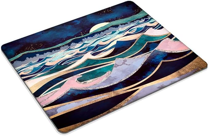 Moonlit Ocean Mouse pad Customized Mousepad Non-Slip Rubber Base Mouse Pads for Computers Laptop Office Desk Accessories Mouse pad