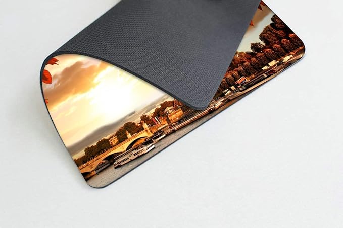 Natural Scenery of Paris Mouse pad Customized Mousepad Non-Slip Rubber Base Mouse Pads for Computers Laptop Office Desk Accessories Mouse pad