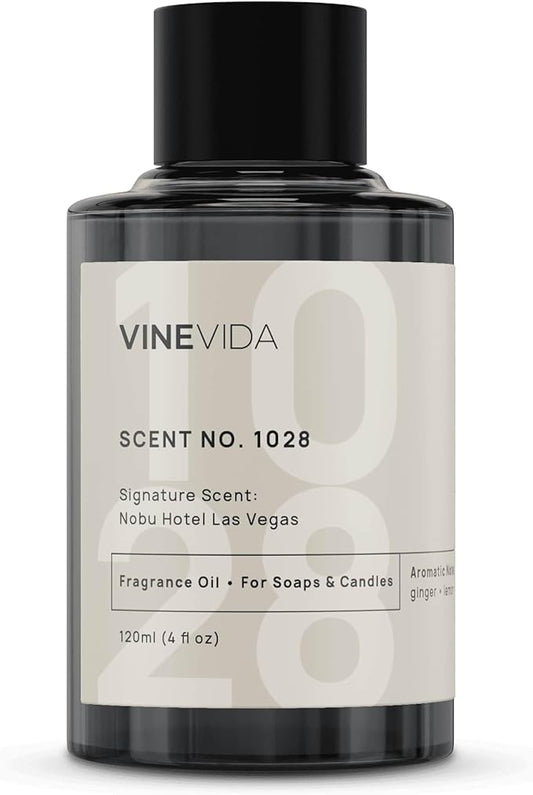 VINEVIDA Scent NO. 1028 Fragrance Oil for Cold Air Diffusers - 120mL (4oz) - Inspired by Nobu Hotel Las Vegas - Hotel Scents for Home