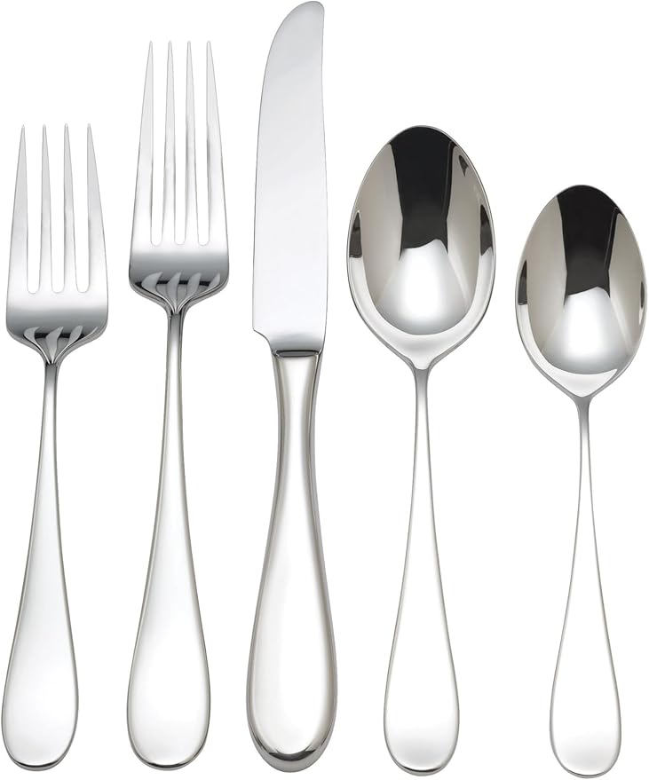 Reed & Barton Dalton 5Pc Flatware Place Setting, 5 Piece, Silver