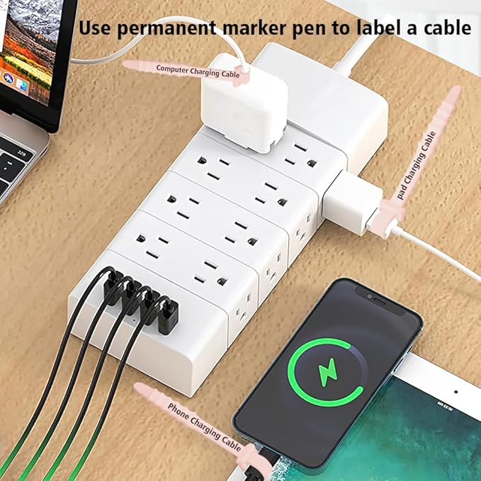 Silicone Zip Ties,Reusable Zip Ties,Everyday Essentials,Travel Must Haves,20pcs Rubber Cable Ties Straps,Elastic Fastening Cord Ties, Cord Organizer for Camping, Pink Cable Straps 4.5inch