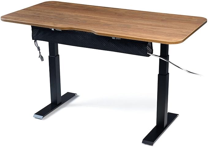 Perfect Posture Mesh Cable Organizer – Under Desk Cable Management with Adjustable Straps, Flexible Mesh, Easy-Access Design, & Standing Desk Compatible – 37.5” (Black)