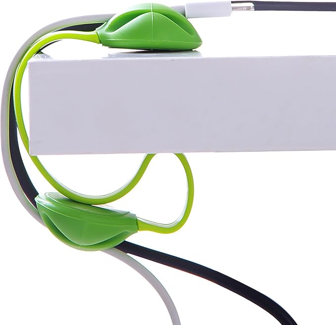 Cable Holder - Cord Organizer - Cable Management Clips - Wire Holder System -3 Packs Multipurpose Cable Clips for Phone Chargers, USB Cables - Home, Office, Nightstand, Desk Organizer