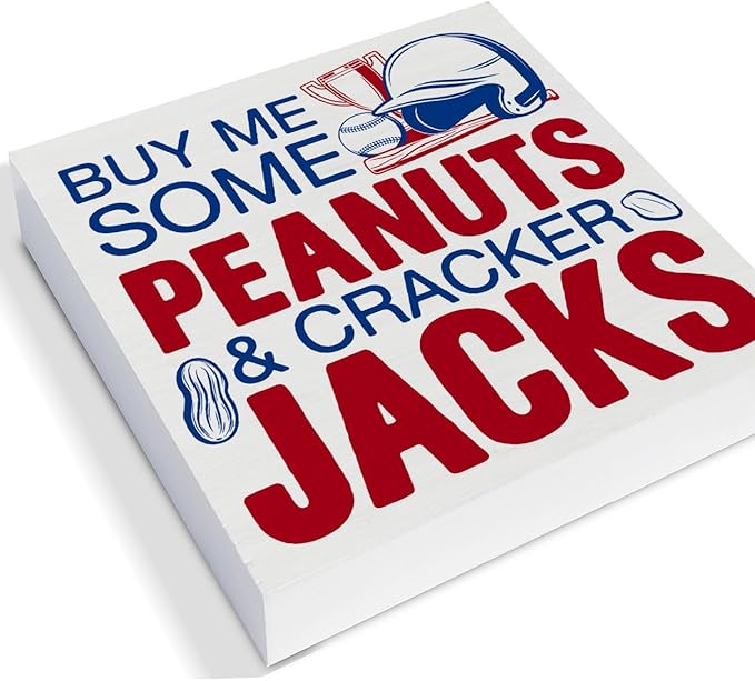 3 Pcs Baseball Decor for Home Baseball Sports Tiered Tray Decorative Wood Box Signs Rustic Table Desk Shelf Decoration for Bedroom Boys Room Party