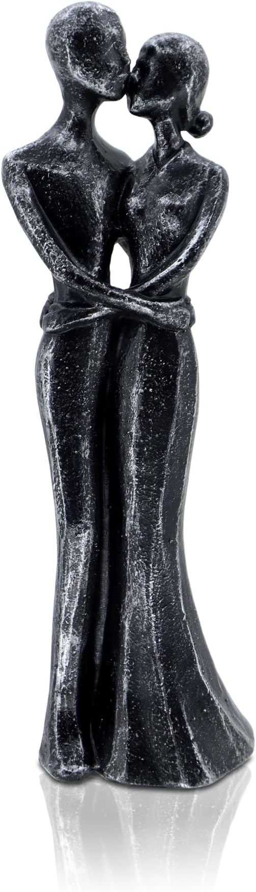 Anniversary Wedding Gifts, Love Ornament for Couple, Romantic Couple Sculptures, Abstract Resin Statues for Home Decor, Valentines Statues Decor for Desk Office, Valentines Gifts for Women Wife