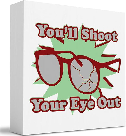 Christmas Holiday Decorations Christmas Vacation Movie Decor Funny Thanksgiving Xmas Home Office Kitchen Bathroom Decor 5 x 5 inches
