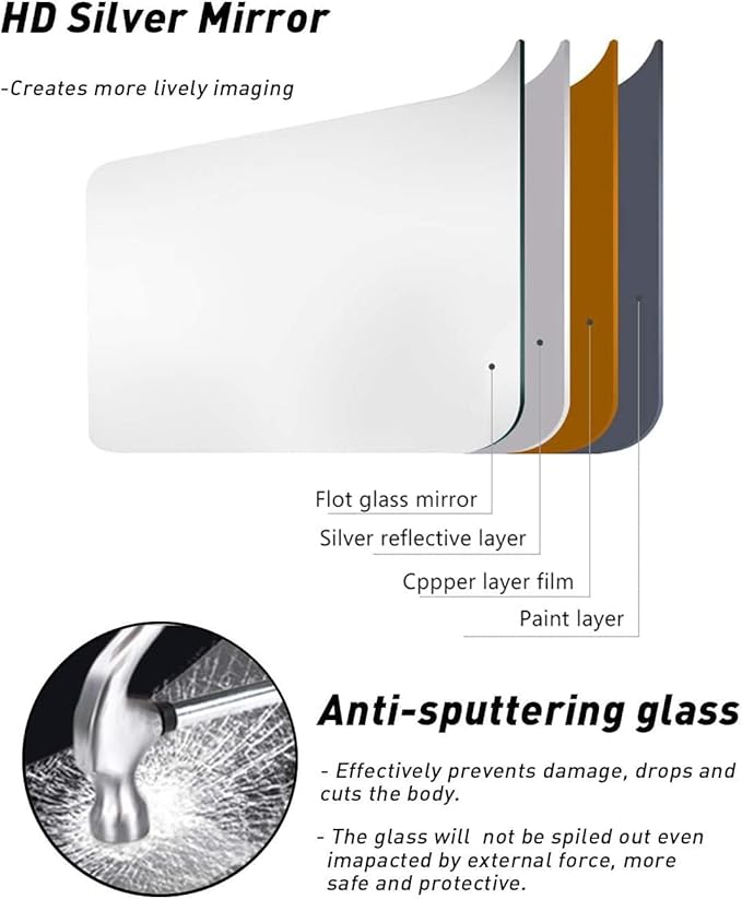 TinyTimes 76''x34'' Arched Floor Mirror, Full Length Body Mirror with Stand, Modern & Contemporary Design, Aluminum Alloy Frame (Gold)