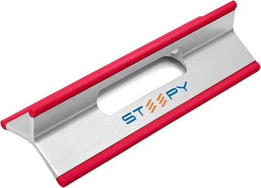 Steepy Laptop Stand for Desk – Adjustable Height, Foldable & Portable Laptop Holder – Ergonomic Computer Stand for Cooling & Comfort – Slip-Proof, Sturdy Design – Universal Fit for 13-17 Inch Devices