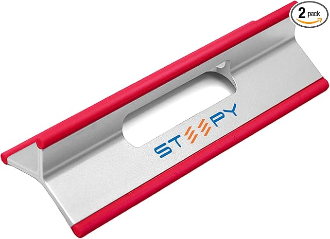 Steepy Portable Laptop Stand for Desk – Adjustable Height, & Portable Laptop Holder – Ergonomic Computer Stand for Cooling & Comfort – Slip-Proof, Sturdy Design – Universal Fit for 13-17 Inch Devices