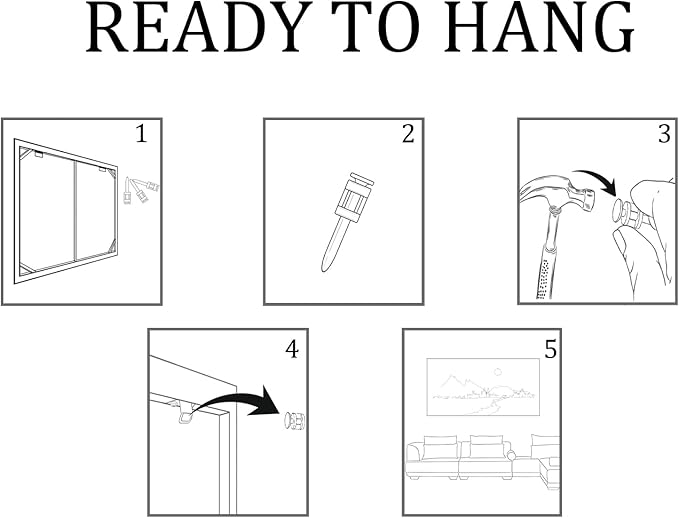 AJAZIKO Coastal Wall Art - Rustic Ocean & boat Canvas Art for Living Room & Bedroom Decor - Framed Landscape Artwork for Walls - Italian Farmhouse & Country Wall Decor Print Pictures24x48IN