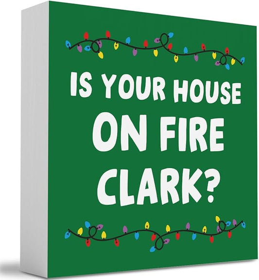 Christmas Vacation Decorations Xmas Holiday Vacation Merchandise Gifts Decor Cute Thanksgiving Xmas Home Office Kitchen Bathroom Decor 5 x 5 inches