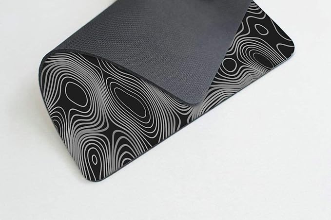 Topographic Mouse pad Customized Mousepad Non-Slip Rubber Base Mouse Pads for Computers Laptop Office Desk Accessories Mouse pad