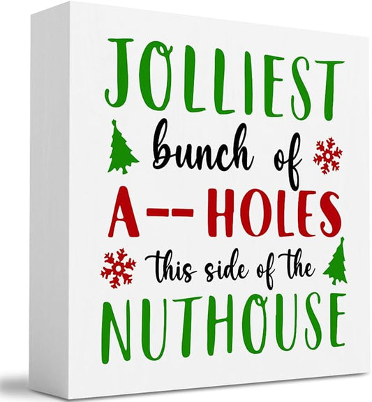 Christmas Vacation Holiday Decorations Christmas Vacation Merchandise Gifts Funny Thanksgiving Xmas Home Office Kitchen Bathroom Decor 5 x 5 inch