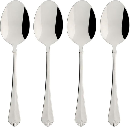 Oneida Juilliard Fine Flatware Dinner Spoons, 0.50 LB, Metallic