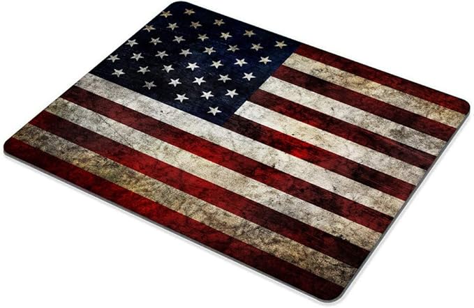 United States National Flag Mousepad Non-Slip Rubber Base Mouse Pads for Computers Laptop Office Desk Accessories Mouse pad (National Flag, 1pc)