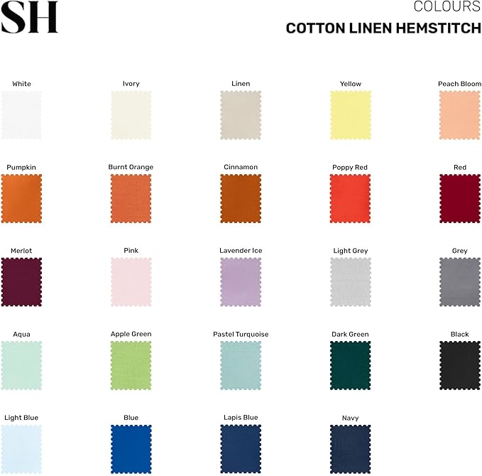 Solino Home Cotton Linen Light Grey Table Runner 120 Inches Long - Hemstitch 14 x 120 Inch Table Runner for Fall, Autumn, Thanksgiving, Christmas, Holiday