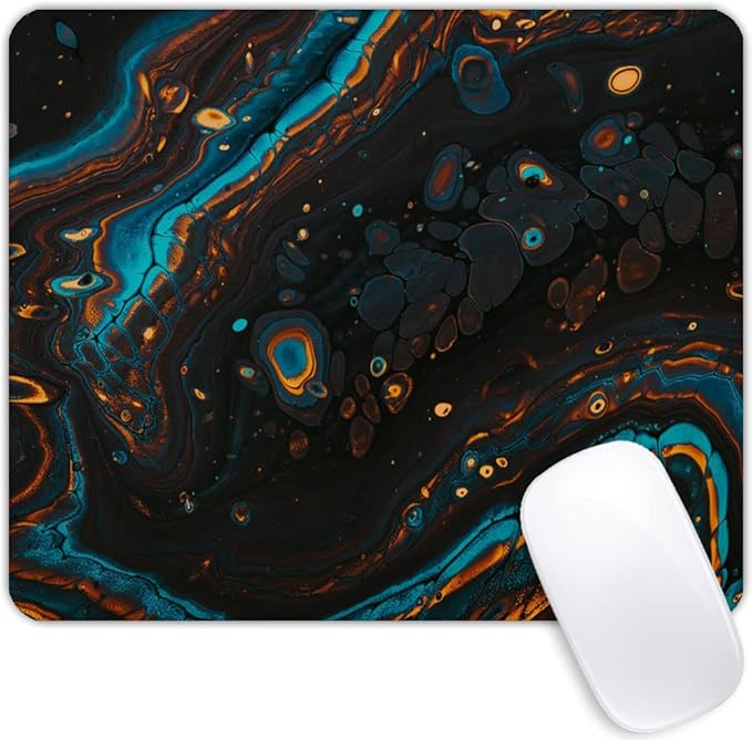 Green White and Black Marble Mouse pad Customized Mousepad Non-Slip Rubber Base Mouse Pads for Computers Laptop Office Desk Accessories Mouse pad