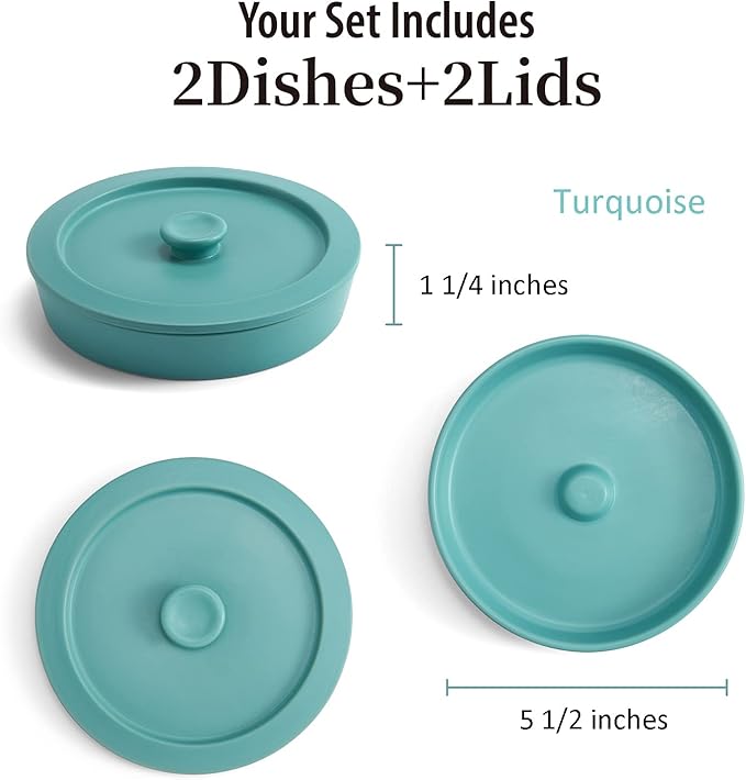 Margarita Salt Rimmer Set of 2 with Lids (Made of Ceramic) Home Bar Accessories Margarita Gift Bartender Kit, Salt Sugar Glass Rimmer for Cocktails, St Patricks Day Accessories Decorations