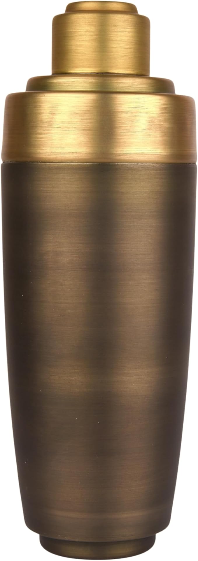 Antique Gold Stainless Steel Cocktail Shaker and Bar Equipment | Antique Gold Cocktail Shaker 25 Ounce Capacity