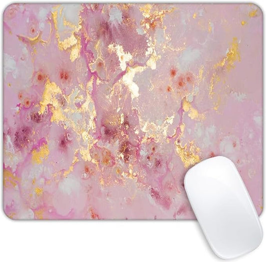 Rose Gold Marble Mouse pad Customized Mousepad Non-Slip Rubber Base Mouse Pads for Computers Laptop Office Desk Accessories Mouse pad