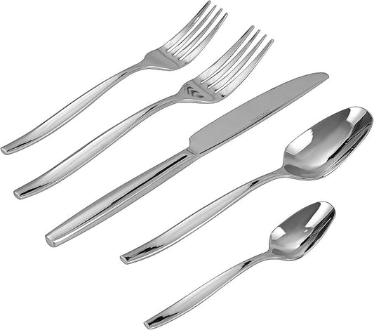 Silverware Set For 4, 20-Piece Flatware Set Cutlery Set,Premium Stainless Steel,Tableware Include Forks Knives Spoons for Kitchen, Home, Wedding, Party, Mirror Polished and Dishwasher Safe