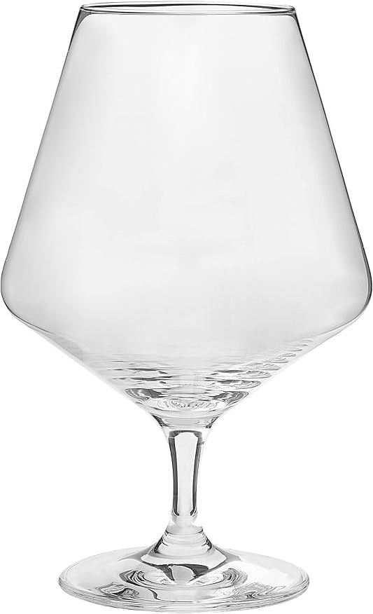 ZWIESEL GLAS Pure Cognac Glass (Set of 6), Dishwasher-Safe Tritan Crystal Glasses, Made in Germany (21 Ounce)