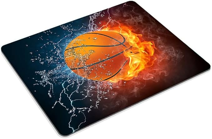 Water and Fire Balls Marble Mouse pad Customized Mousepad Non-Slip Rubber Base Mouse Pads for Computers Laptop Office Desk Accessories Mouse pad