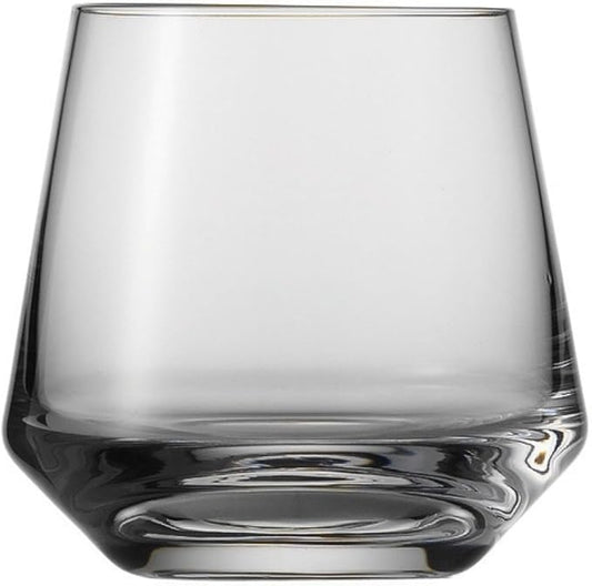 ZWIESEL GLAS Pure 10 oz. Whisky Glass (Set of 6), Small Old Fashioned Cocktail Gasses for Whiskey, Dishwasher-Safe Tritan Crystal Glasses, Made in Germany