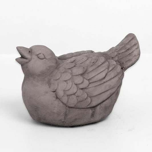 Bird Statues for Outdoor, Small Decorative Cement Bird Sculpture for Lawn, Patio Yard Lawn Figurine Decorative Ornament Home Decor Items: 8.50"x5.50"x6.50"H