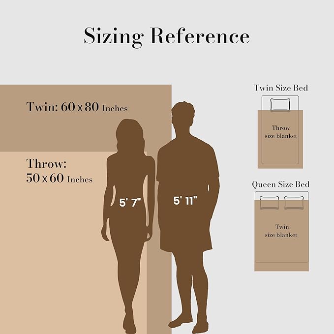 Amélie Home Faux Fur Throw Blanket, Ultra Soft Fuzzy Plush Bubble Blanket for Couch, Bed & Living Room, 60"x80", Tie-dye Kahki