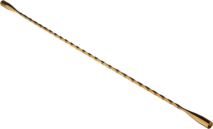 Barfly Cocktail Stirrer, Double End 13 3/16" (33.5 cm), Gold