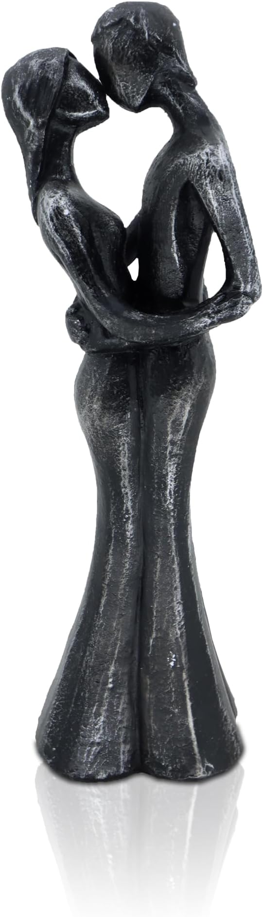 Anniversary Wedding Gifts, Love Ornament for Couple, Romantic Couple Sculptures, Abstract Resin Statues for Home Decor, Valentines Statues Decor for Desk Office, Valentines Gifts for Women Wife