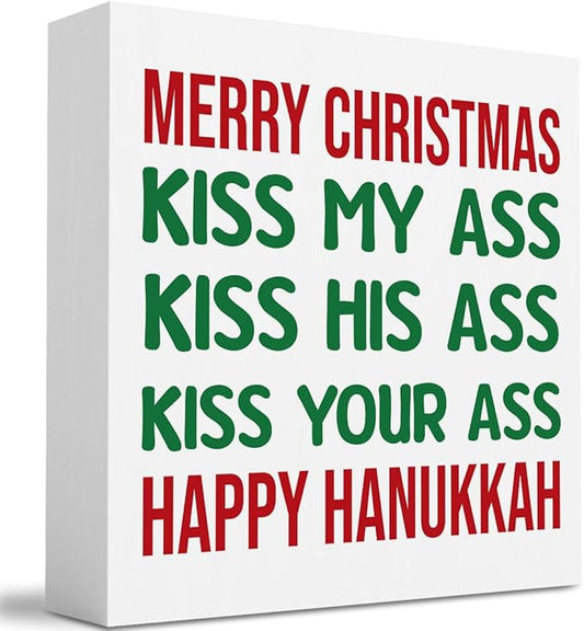 Novelty Christmas Holiday Decorations Christmas Vacation Sign Christmas Vacation Movie Decor Xmas Vacation Sign Merry Xmas Sign Decor 5 x 5 Inch