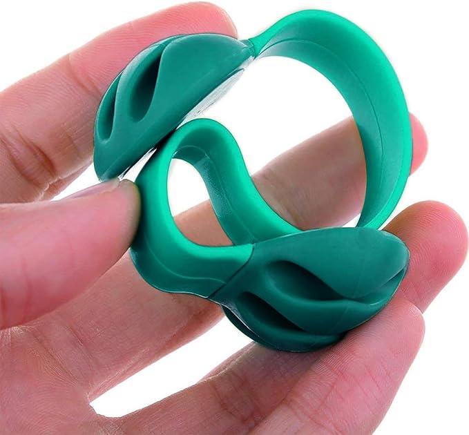 Cable Holder - Cord Organizer - Cable Management Clips - Wire Holder System -3 Packs Multipurpose Cable Clips for Phone Chargers, USB Cables - Home, Office, Nightstand, Desk Organizer (Dark Green)