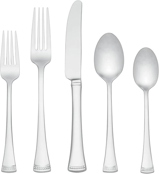 Lenox 896631 Portola Mirror 20-Piece Flatware Set, Service For 4