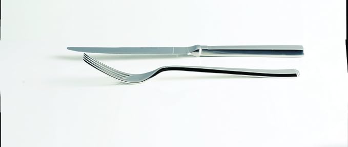 Fortessa Scalini 18/10 Stainless Steel Flatware, 5 Piece Place Setting, Service for 1