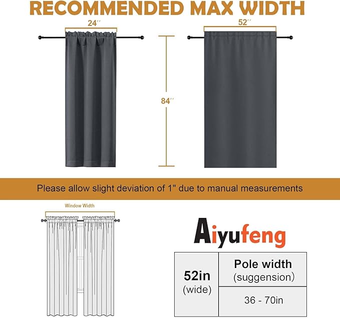 Aiyufeng 2RP SMWG Charcoal S2 52x84