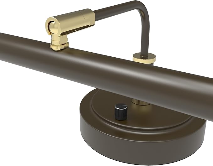 Cocoweb 19" Mahogany Bronze LED Directional Piano Desk Lamp - PLED101MBD (Mahogany Bronze)