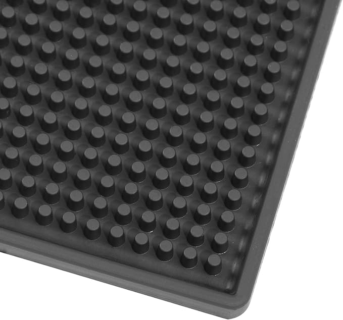 KINJOEK 3 PCS 12 x 18 in Bar Mat, Non Slip Bar Service Spill Mat Drying Mats for Countertop Cocktail Bartender Coffee Beverages