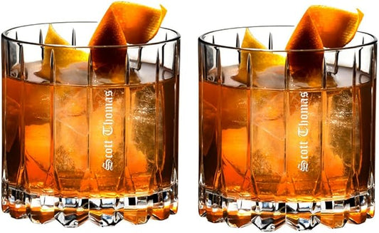 Riedel Drink Specific Glassware Rocks Glass,9.98 oz (Engraved)