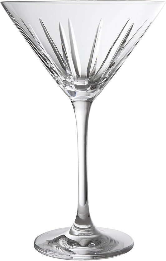 Schott Zwiesel Tritan Crystal Glass Distil Barware Collection Kirkwall Martini Cocktail Glasses (Set of 6), 8.5 oz, Clear