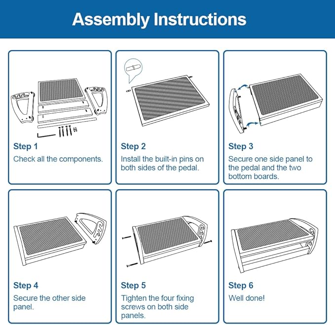 StrongTek Wood Ergonomic Footrest - 4-Angle Adjustable Foot Stool for Desk, Office Footrest, Anti-Slip Foot Stand for Under Desk, Enhances Posture, Promotes Blood Circulation, Easy Assembly (Espresso)