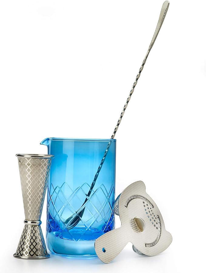 Barfly Mixing Glass - Blue - 17 Oz (500 Ml)